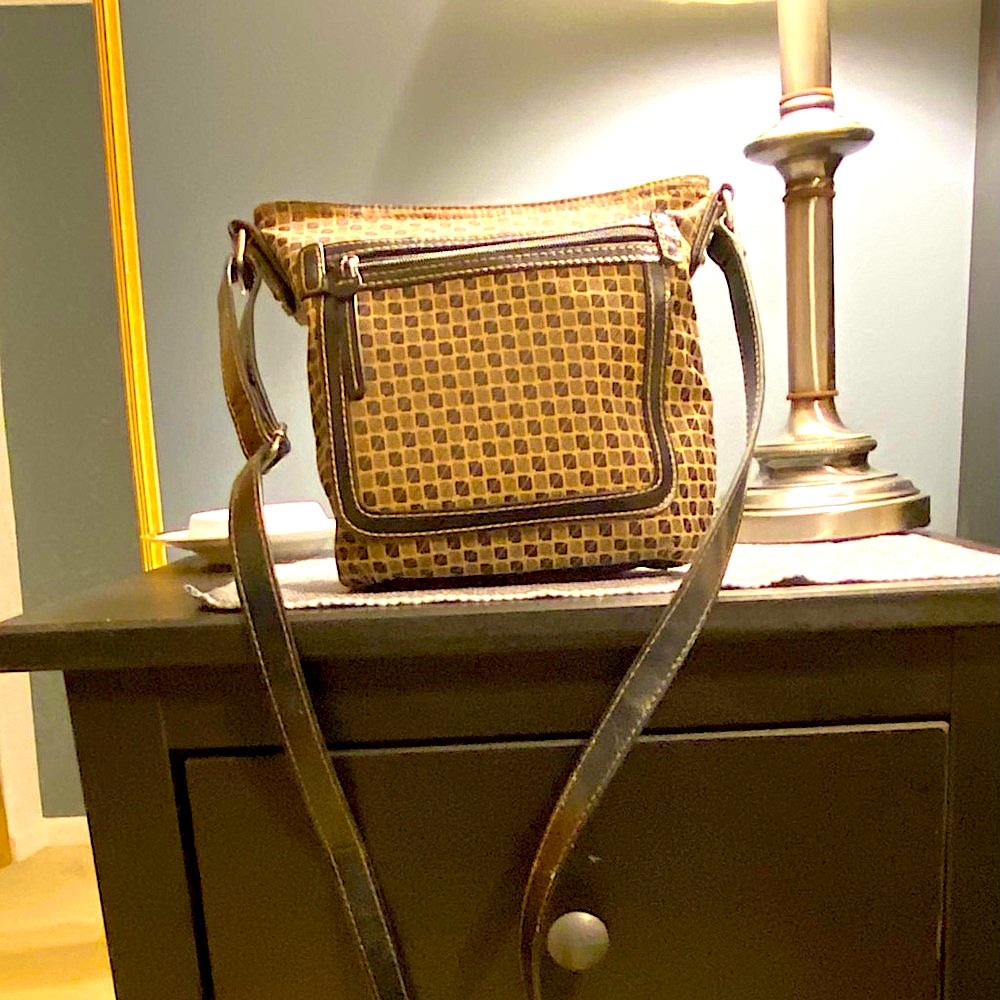 Nine & Co. by Nine West brown and tan purse - Picture 2 of 9